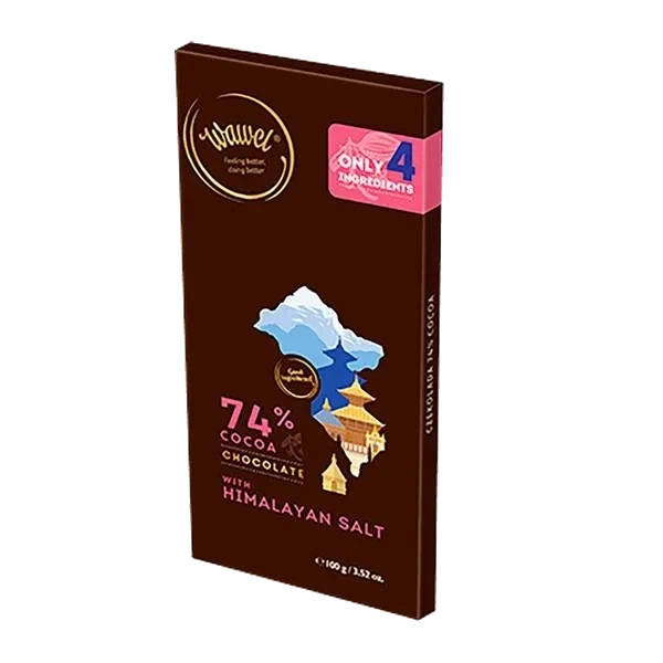 74% Cocoa Chocolate - Himalaya Salt