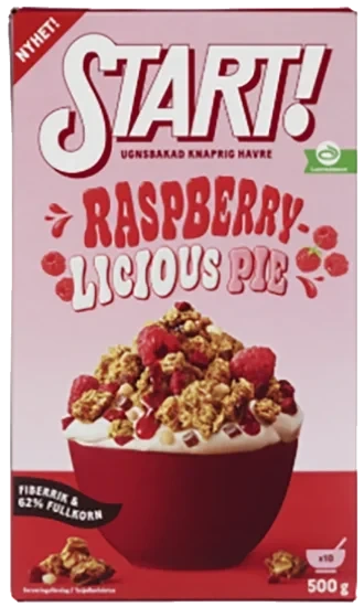Start! Raspberry-Licious Pie 500g