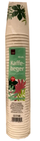 Kaffebeger Papp 237ml 40stk