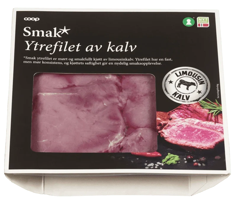 Coop Smak Ytrefilet av Kalv ca 340g