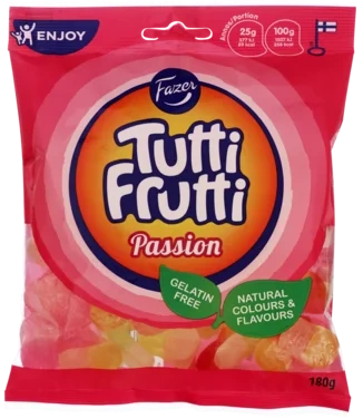 Fazer Tutti Frutti Passion 180g