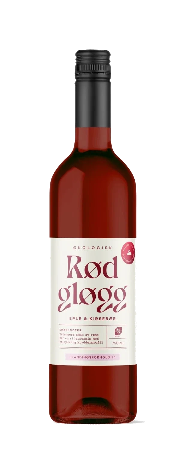 Sunkost Rød Gløgg (eplegløgg med kirsebær)