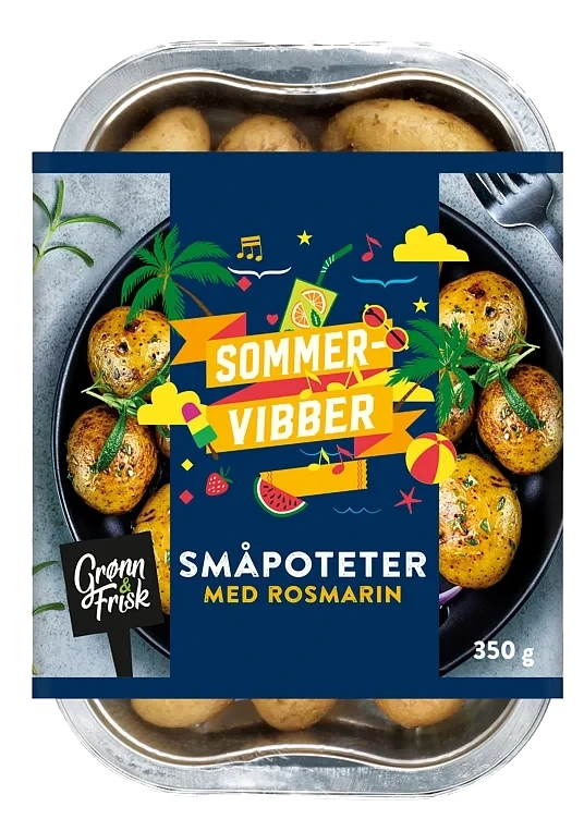 Småpoteter m/Rosmarin 350g Sommervibber