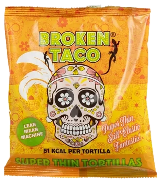Mini Tortilla 15cm 10stk 160g Broken Taco