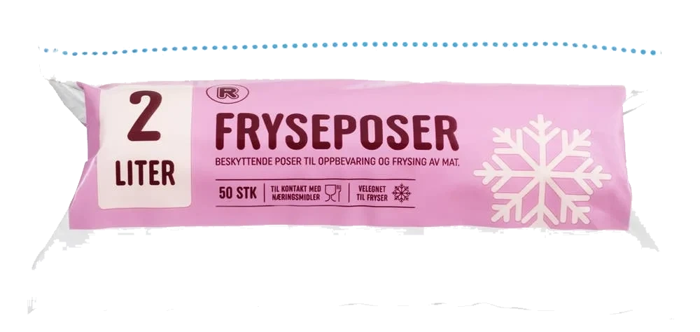 Fryseposer 2l, 50 stk
