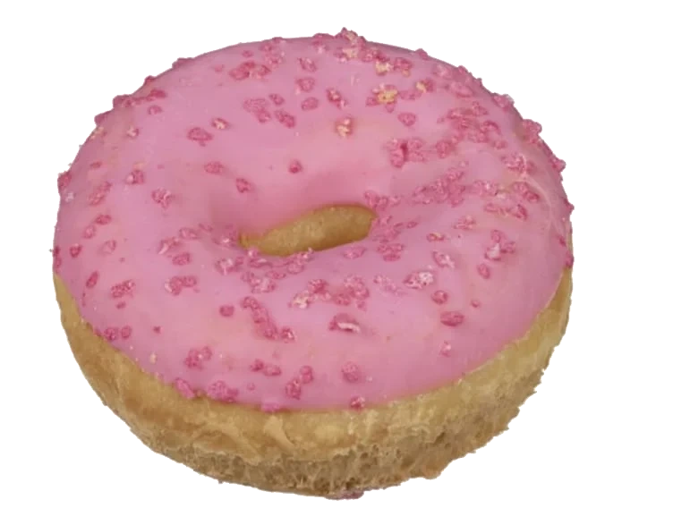 Donut Rosa m/Bringebær Bakehuset