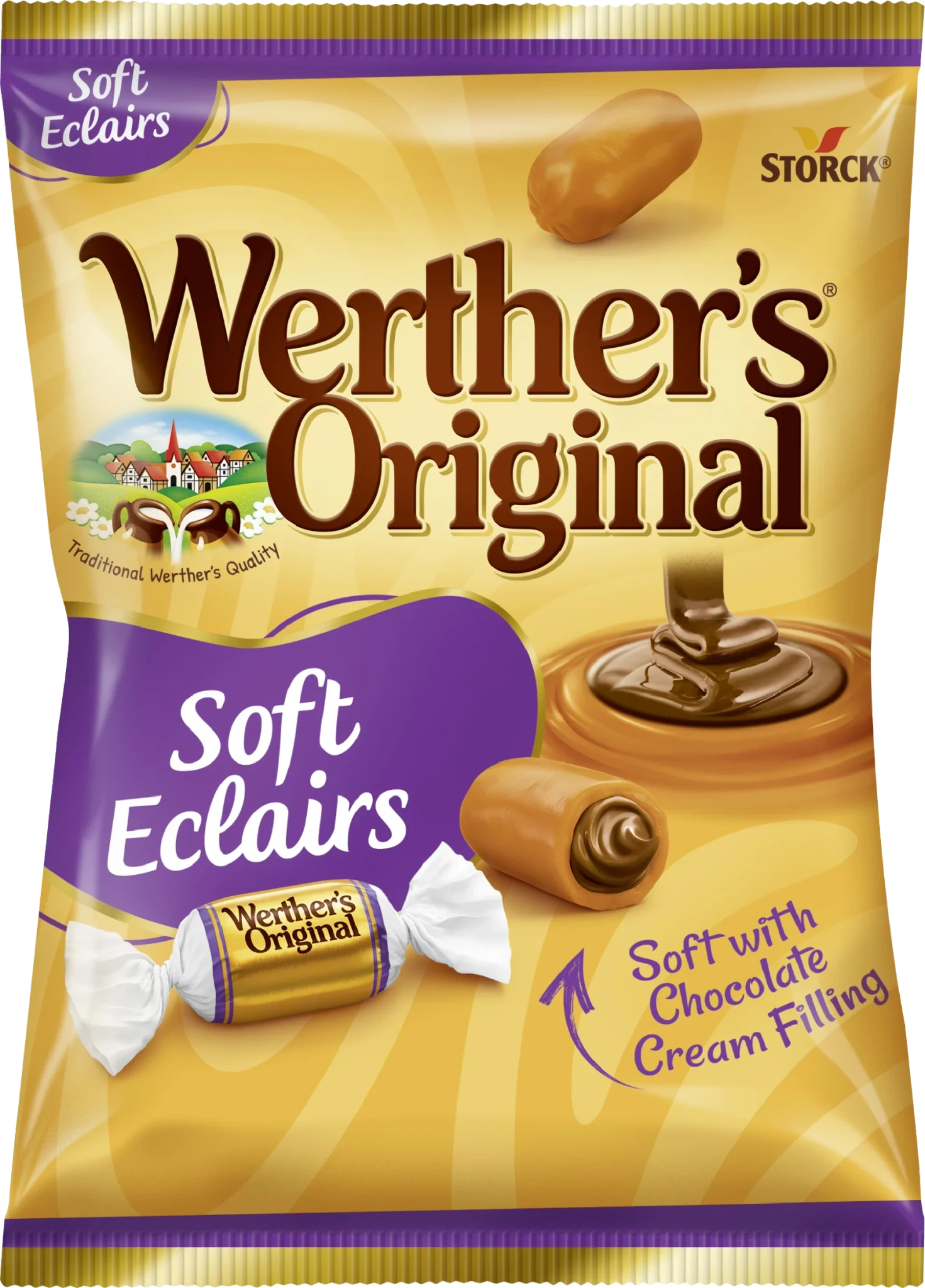 Gräddkola Mjuk Eclair