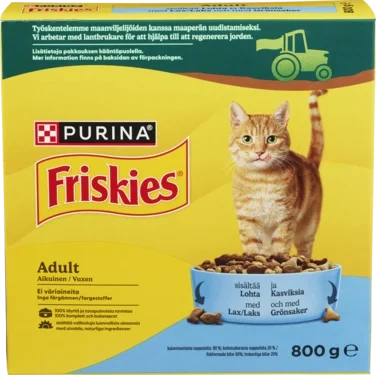 Friskies Adult Laks/grønnsaker 800g