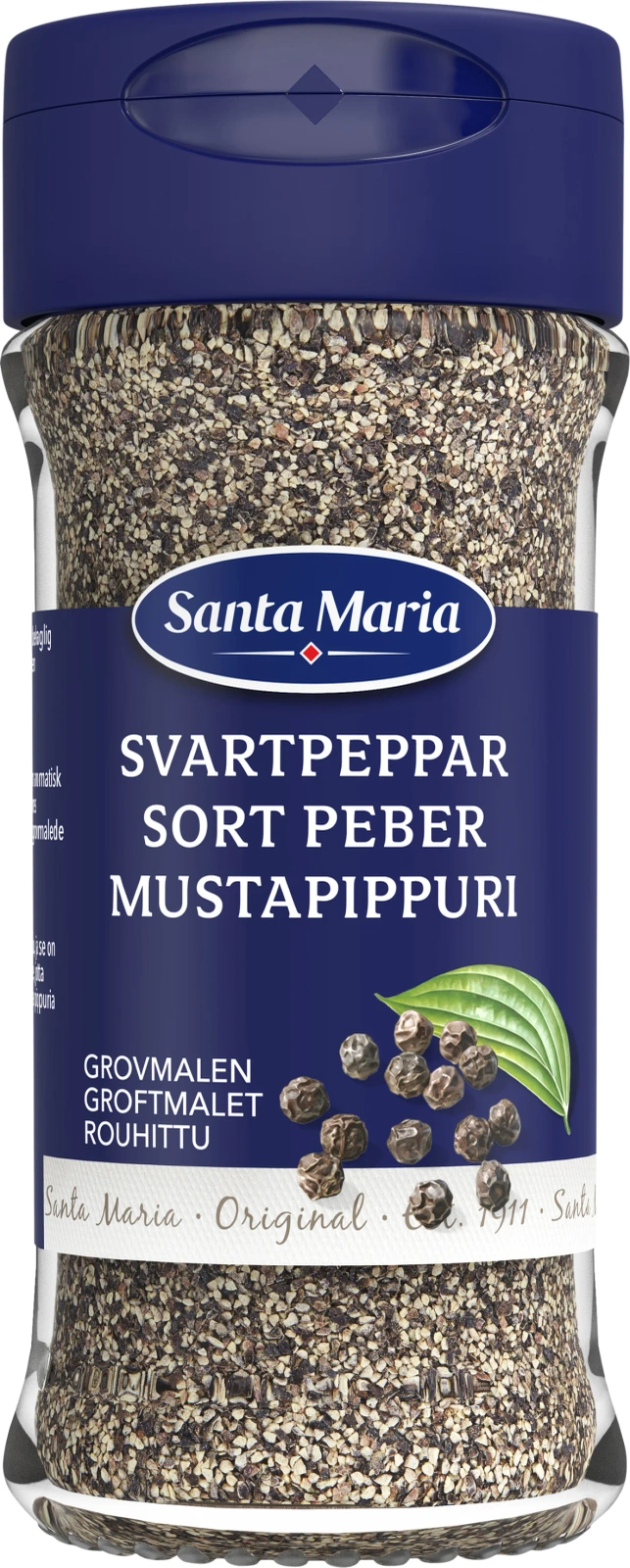 Svartpeppar Grovmalen
