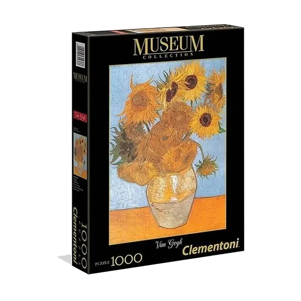 Puslespill 1000 Brikker - Van Gogh " Sunflowers"