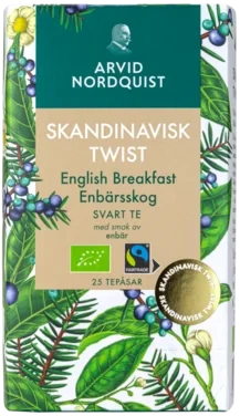 Arvid Nordquist English Breakfast Enbärsskog Svart Te 25st
