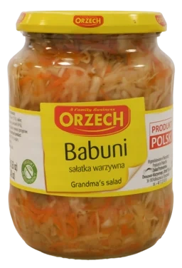 Salatka Orzech Babuni 670g