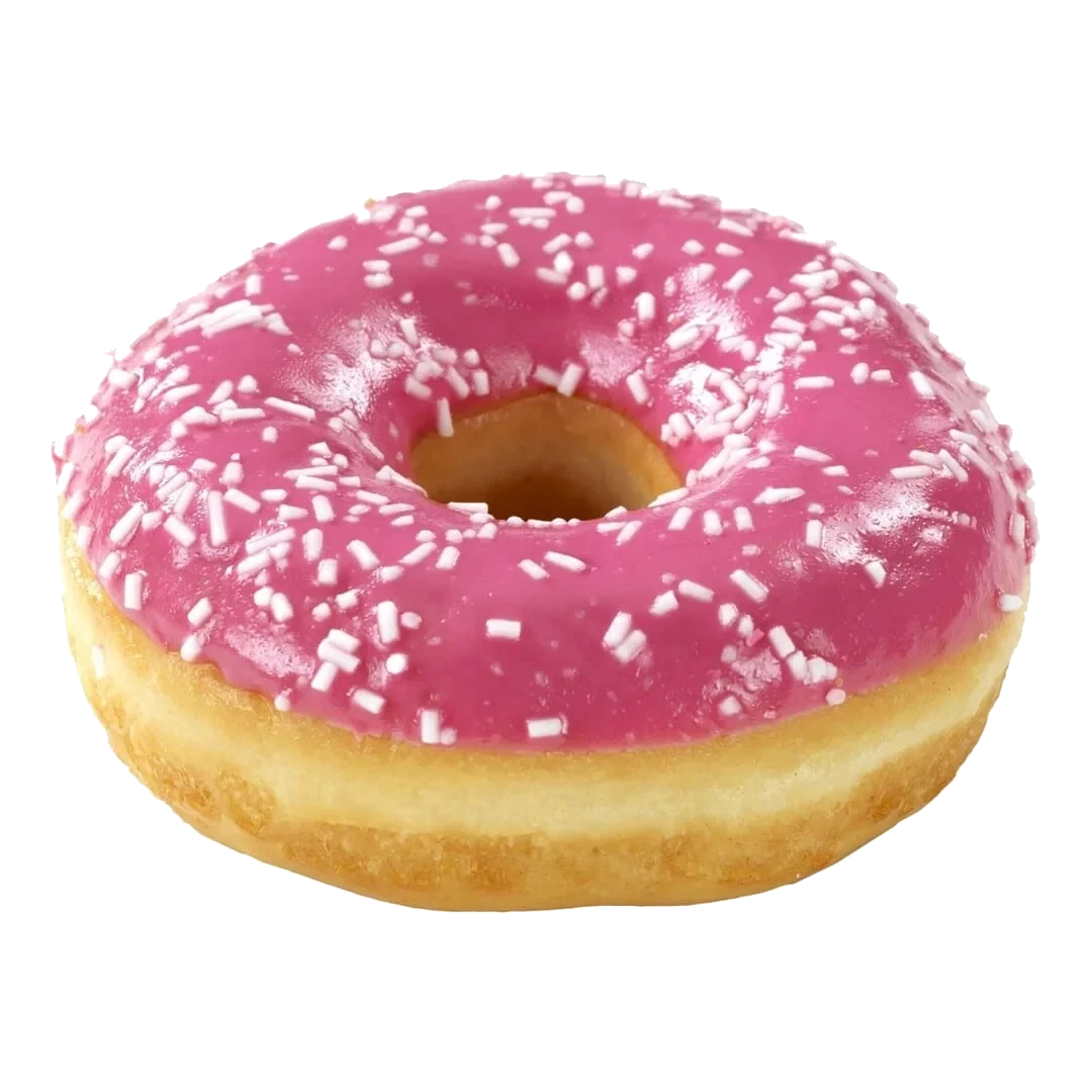 Donut Bringebær 48x58g