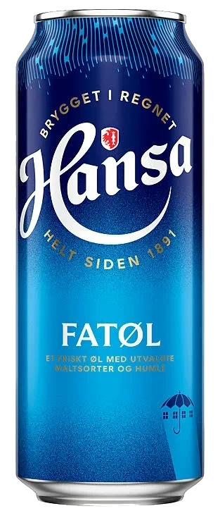 Hansa Fatøl 0,5l boks
