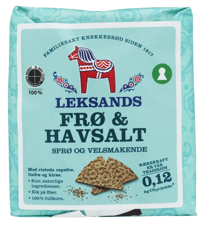 Frø & Havsalt 200g Leksands