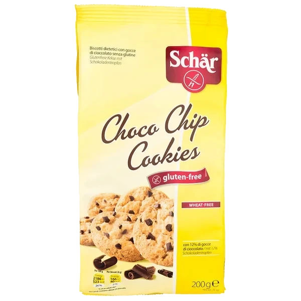 Choco Chip Cookie Glutenfri 200g Schär