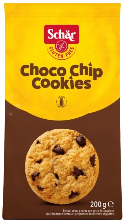 Choco Chip Cookie Glutenfri 200g Schär