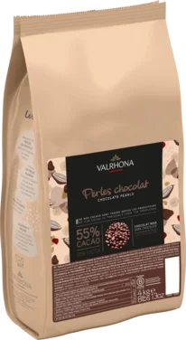 Mørke Sjokolade Perler 4kg Valrhona