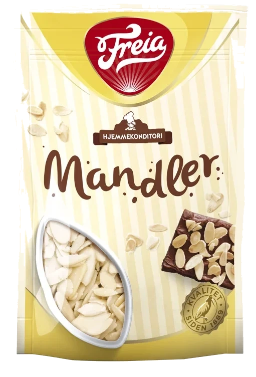 Mandler skivet 35g Freia