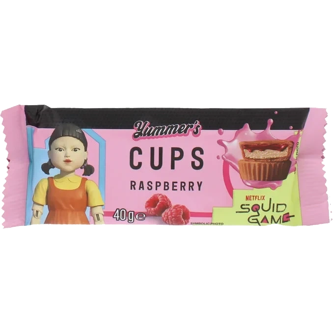 Cups Choklad & Hallon Squid Game