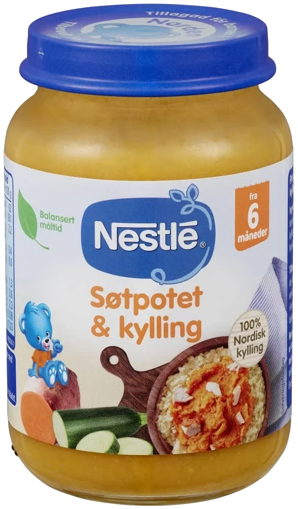 Søtpotet & kylling