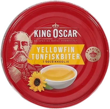 King Oscar Tunfisk i Solsikkeolje 160g