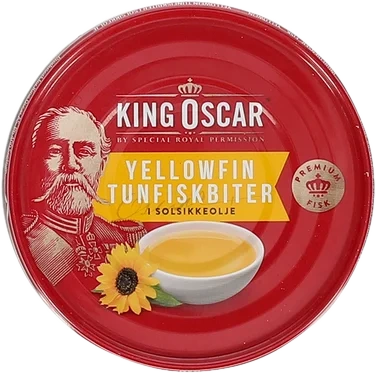 King Oscar Tunfisk i Solsikkeolje 160g