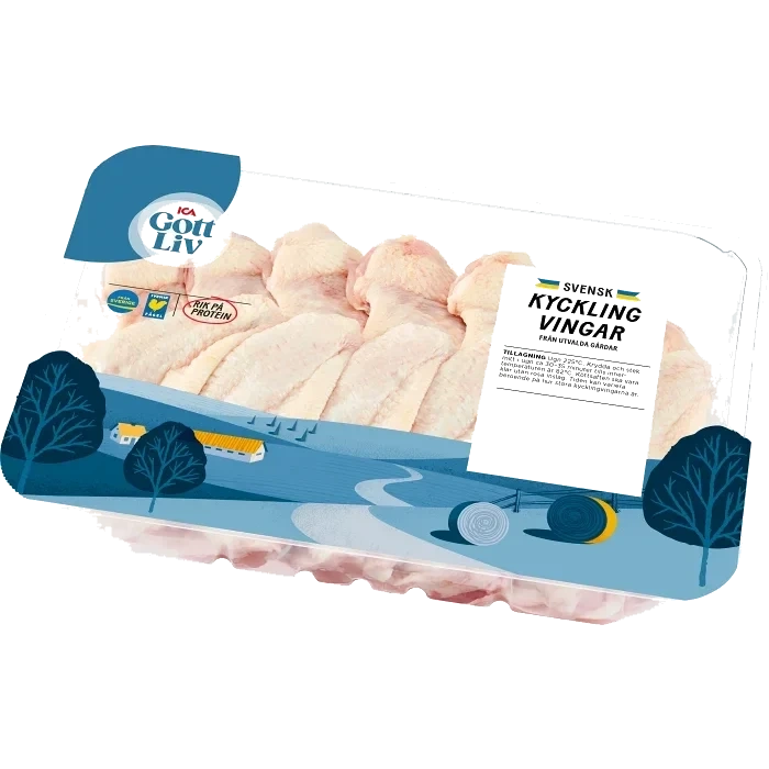 Kycklingvingar 880g ICA Gott Liv
