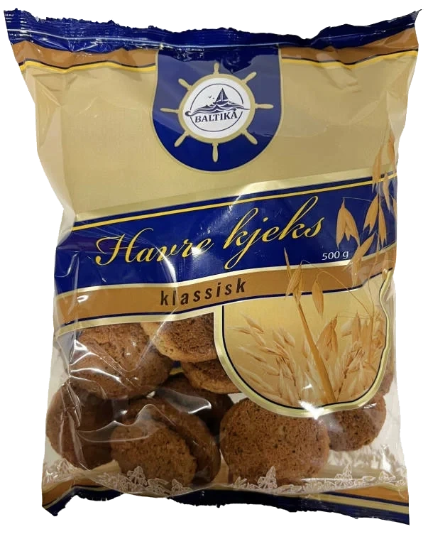 Havrekjeks Klassisk 500g