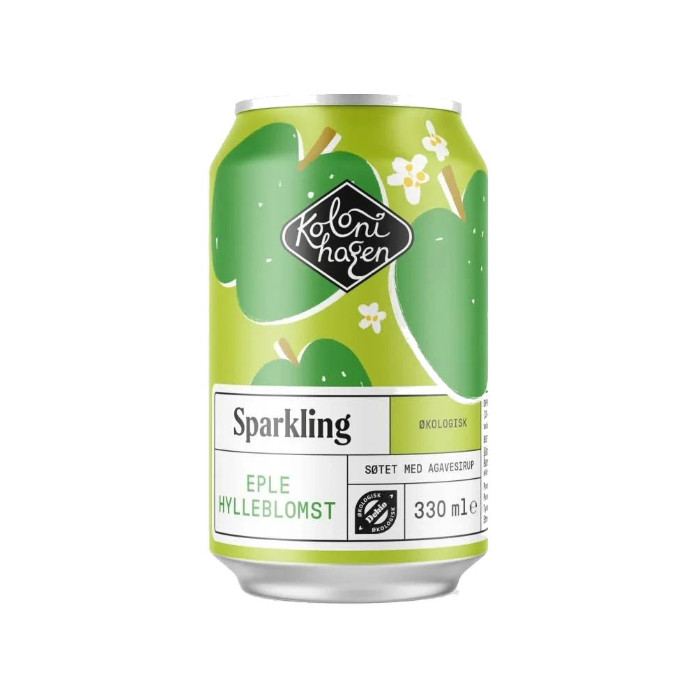 Økologisk Sparkling eple & hylleblomst
