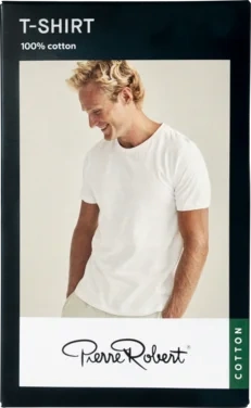 Cotton Crew Neck T-shirt Men White Xxl