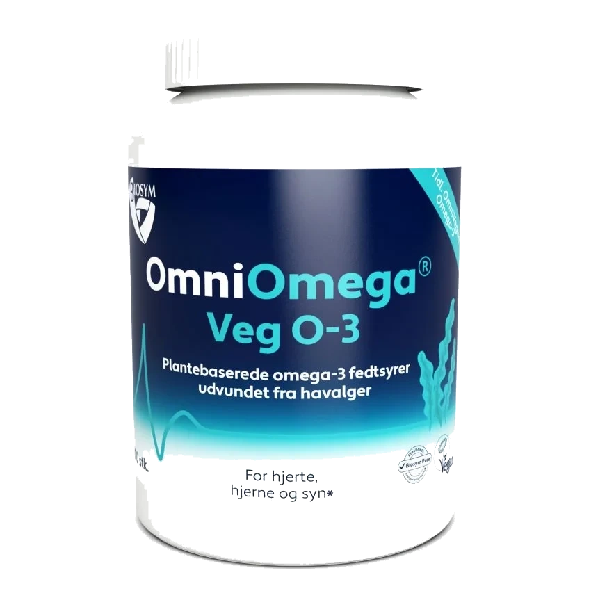 Biosym OmniOmega Veg O-3 100 kapsler