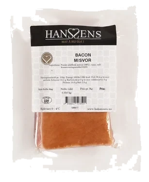 Bacon m/Svor i Bit Hanssens