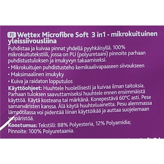 Microfiber Soft 3-in-1 2-pack