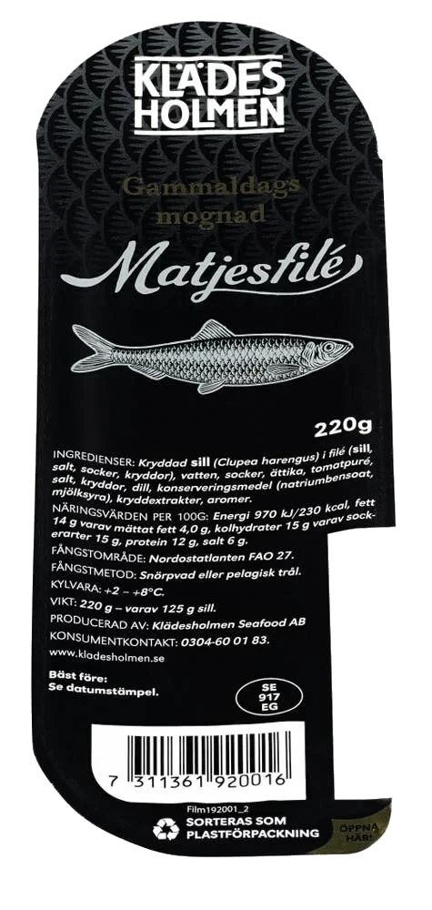 Gammaldags matjesfilé