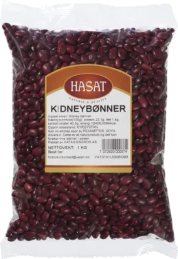 Røde Bønner 1kg Hasat