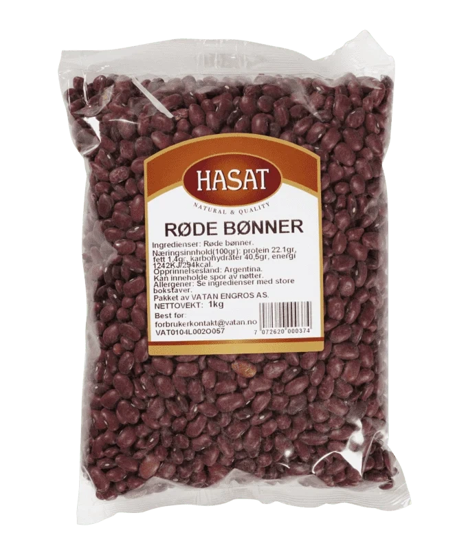 Hasat Røde Bønner 1kg