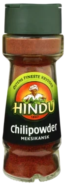 Chilipowder Glass Hindu