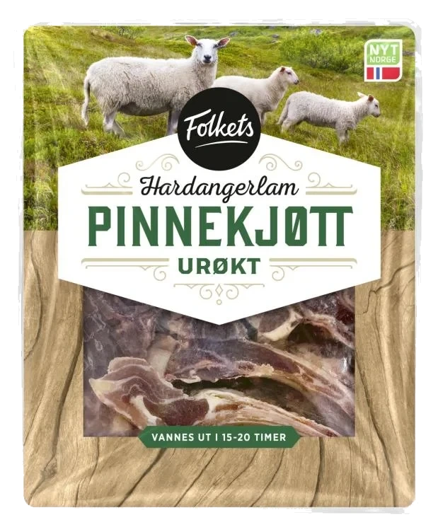 Pinnekjøtt Urøkt Hardangerlam Ca1,8kg Folkets