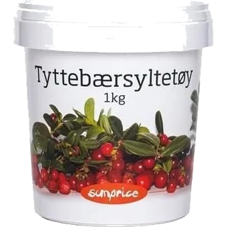 Sunprice Tyttebærsyltetøy 1kg