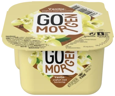 Go Morgen Vanilje 190g Tine