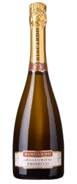 Biscardo Prosecco E. Dry White Label