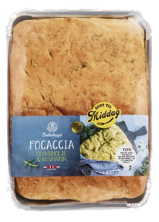 Focaccia Godt til Middag 350g Bakehuset