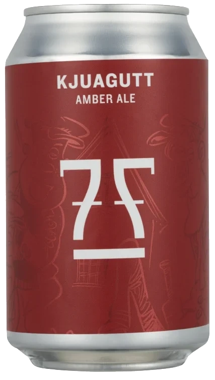 7fjell Kjuagutt Amber Ale 0,33l boks