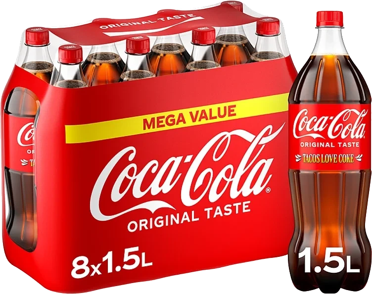 Coca-Cola 1,5lx8 flaske