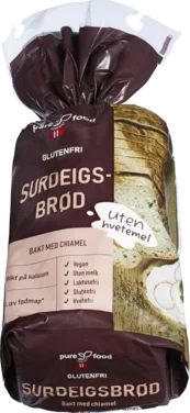 Surdeig Chiabrød Skåret Gl.Fri 500g Pure Food