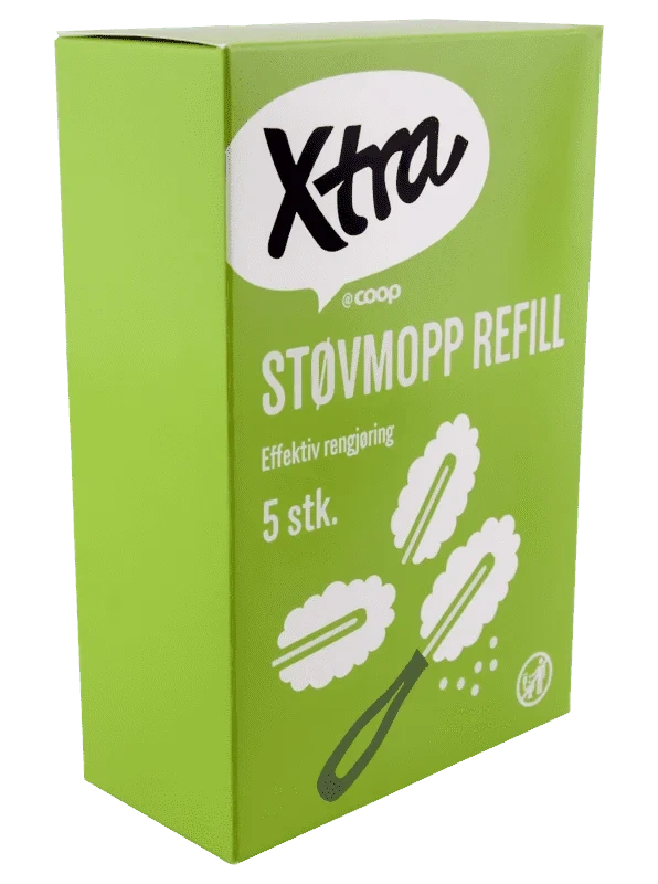 X-tra Refill til Støvmopp 5stk