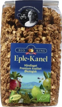 Crunchy Eple-kanel Økologisk Frokostblanding 375g