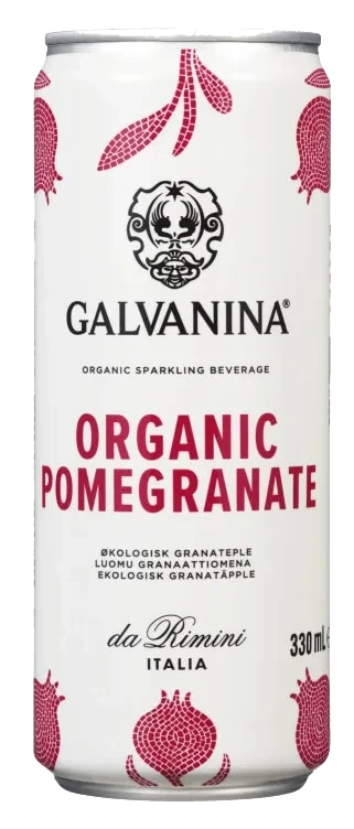 Galvanina Organic Pomegranate 0,33l boks