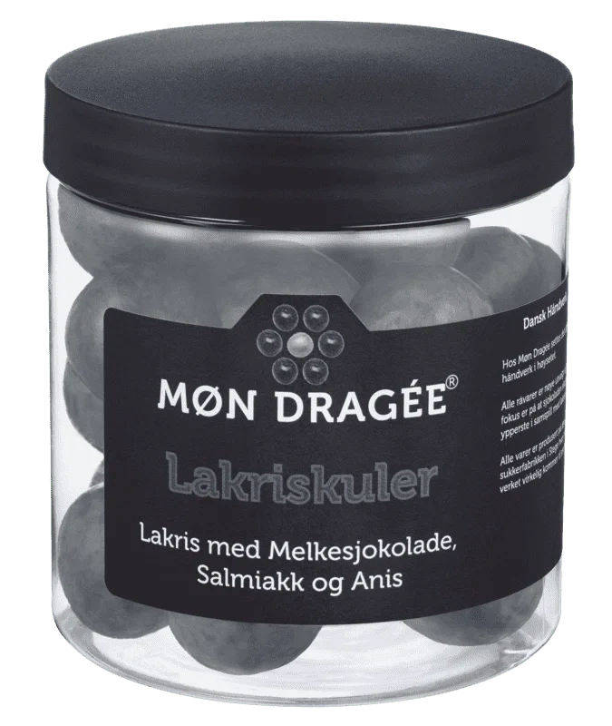 Møn Dragée Lakriskuler Sjokolade&Salmiakk&Anis